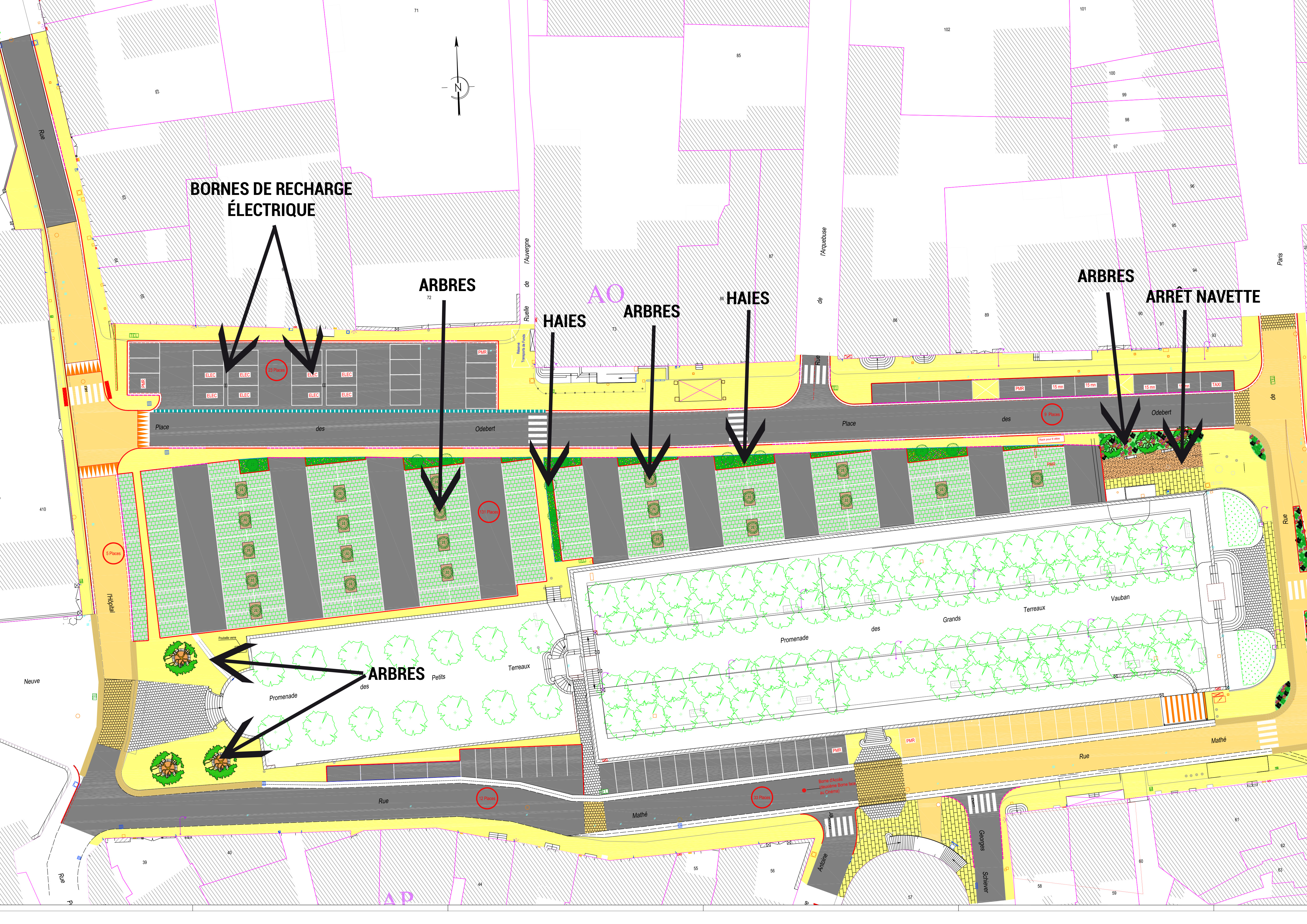 A compter de lundi 9 septembre, la dernière phase des travaux d’aménagement du centre-ville débute !