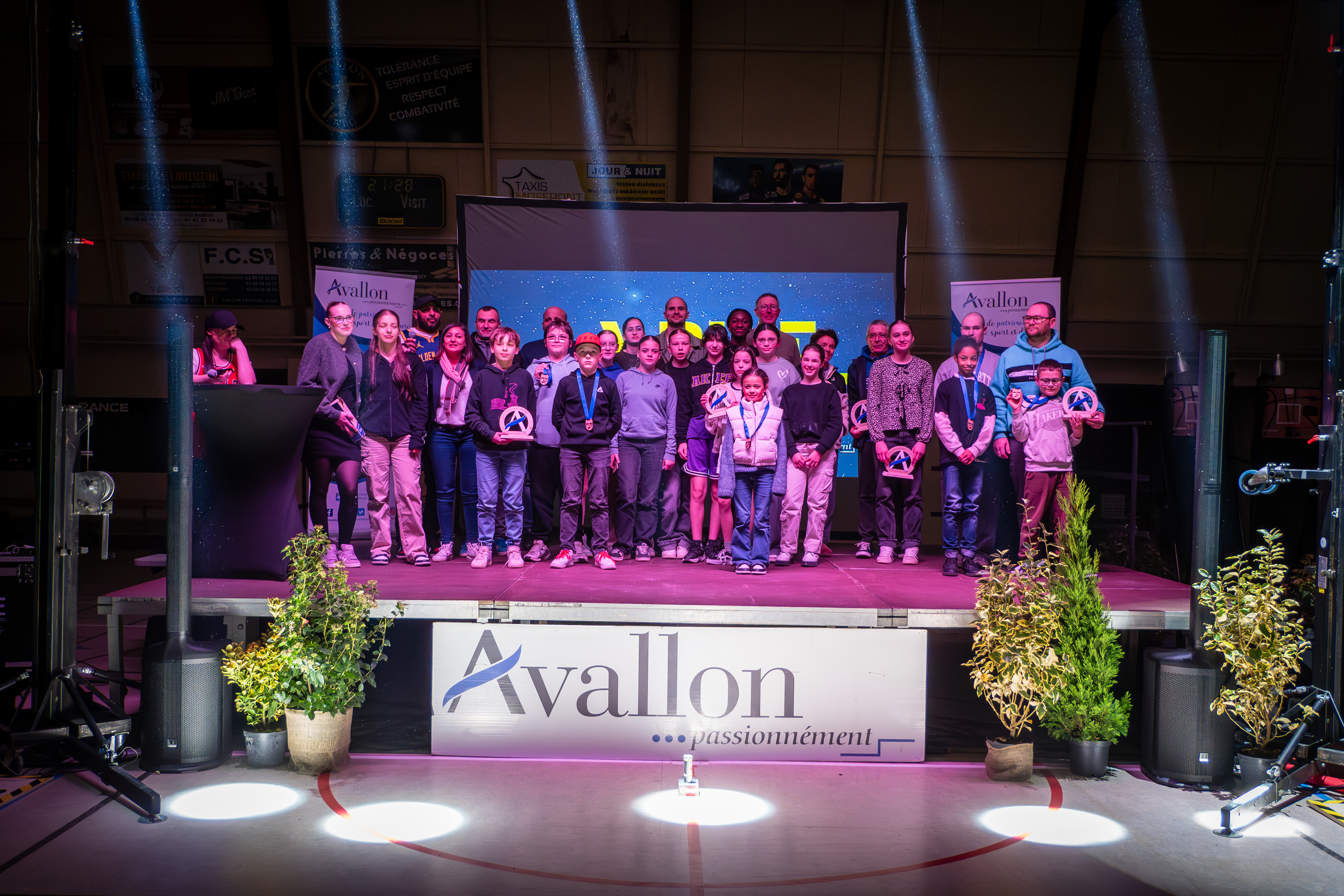 Vendredi 31 janvier, le sport était à l’honneur à Avallon !